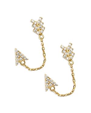 Baublebar Etta 18k Gold Vermeil Chained Earrings