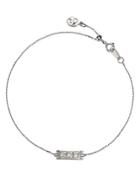 Bloomingdale's Diamond Chain Bracelet In 14k White Gold. 0.50 Ct. T.w. - 100% Exclusive