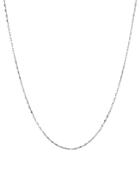 Argento Vivo Dainty-bar Necklace In 14k Gold-plated Sterling Silver, 18