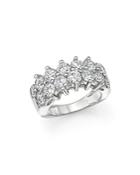Certified Diamond Band In 18k White Gold, 4.0 Ct. T.w.