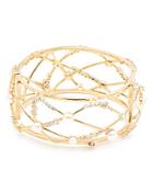 Carolee Caged Open Hinged Cuff Bracelet