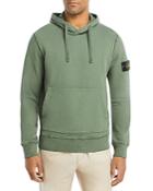 Stone Island Cotton Logo Patch Regular Fit Hoodie