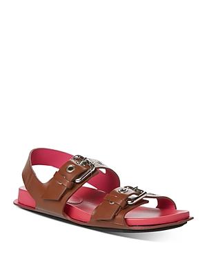 Marni Women's Fussbett Double Buckle Leather Sandals