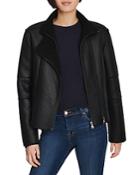 J Brand Camilla Faux Fur & Faux Leather Jacket