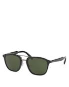 Prada Brow Bar Square Sunglasses, 54mm