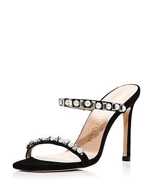 Stuart Weitzman Women's Aleena Embellished High-heel Sandals