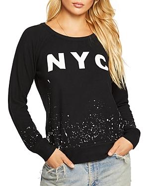 Chaser Nyc Paint Splatter Sweatshirt