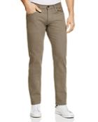3x1 Colored Denim Straight Fit Jeans In Scout Brown