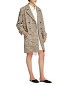 Halston Heritage Oversized Tweed Coat