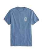 Vineyard Vines Dunes Blue Waters Logo Graphic Tee
