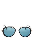 Tom Ford Aaron Aviator Sunglasses, 53mm