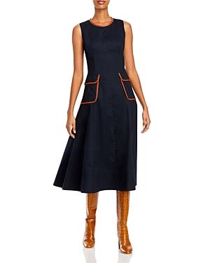 Staud Bait Midi Dress
