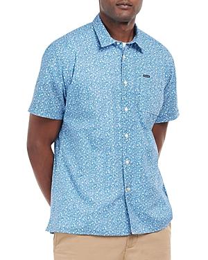 Barbour Melbry Cotton Botanical Print Regular Fit Button Down Shirt
