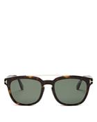 Tom Ford Brow Bar Square Sunglasses, 51mm