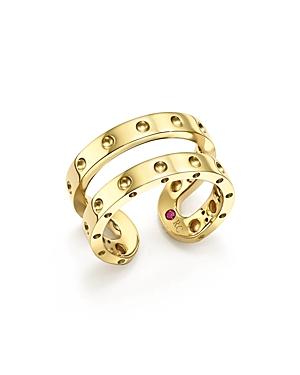 Roberto Coin 18k Yellow Gold Symphony Double Ring