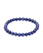 Link Up Lapis Beads Elastic Bracelet