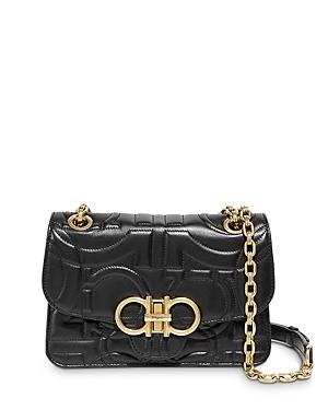 Salvatore Ferragamo Gancini Quilted Crossbody Bag