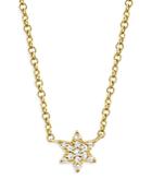 Moon & Meadow 14k Yellow Gold Diamond Star Of David Pendant Necklace, 18 - 100% Exclusive