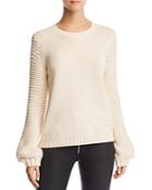 Bb Dakota Blouson-sleeve Sweater
