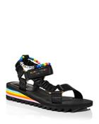 Kurt Geiger London Women's Orion Demi Wedge Sandals