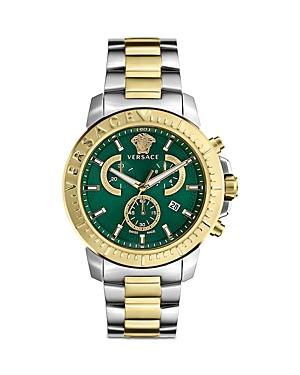 Versace New Chrono Watch, 45mm