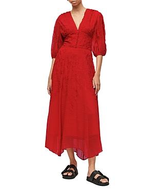 Allsaints Aspen Embroidered Dress