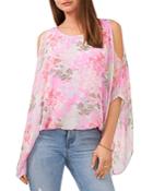 Vince Camuto Open Batwing Sleeve Top