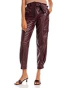 Derek Lam 10 Crosby Elian Faux Leather Utility Pants