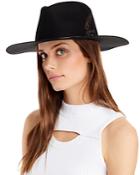 Rag & Bone Kacy Feather Wool Fedora
