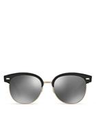 Oliver Peoples Shaelie Mirrored Sunglasses, 55mm