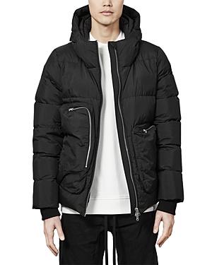 Thom/krom Nylon Quilted Hooded Down Jacket