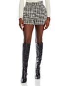 Aqua Metallic Tweed Shorts - 100% Exclusive