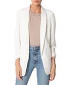Tart Collections Kia Ruched Sleeve Blazer