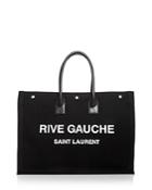 Saint Laurent Rive Gauche Canvas Tote
