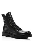 John Varvatos Collection Men's Leather Combat Boots