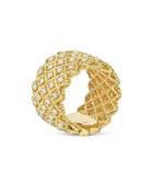 Roberto Coin 18k Yellow Gold Roman Barocco Diamond Ring