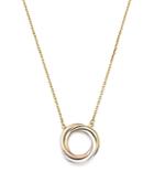 14k Rose, Yellow And White Gold Ring Pendant Necklace, 18 - 100% Exclusive