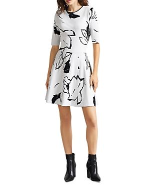 Ted Baker Savina Jacquard Skater Dress