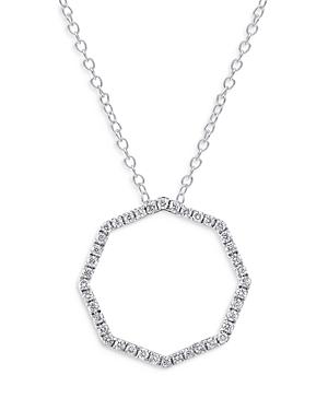 Bloomingdale's Diamond Geometric Necklace In 14k White Gold, 0.75 Ct. T.w. - 100% Exlcusive