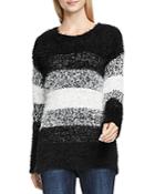 Two By Vince Camuto Striped Eyelash Sweater