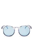 Le Specs Women's Teen Spirit Deux Mirrored Round Sunglasses, 50mm