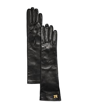 Max Mara Afide Long Leather Gloves
