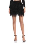 Aqua Luxe Capsule Ostrich Feather Skirt - 100% Exclusive