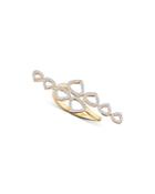 Marina B 18k Gold Trina Diamond Pave Statement Ring