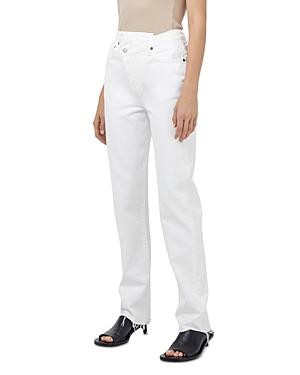Agolde High Rise Straight Leg Jeans In Element (w