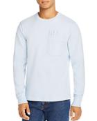 Helmut Lang Long-sleeve Embroidered Logo Tee