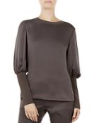 Ted Baker Ted Says Relax Tiliey Puff-sleeve Top