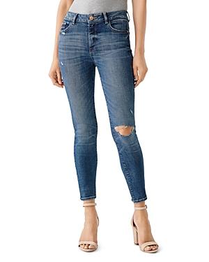 Dl1961 Florence Mid-rise Skinny Ankle Jeans In Hamilton
