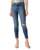 Dl1961 Florence Mid-rise Skinny Ankle Jeans In Hamilton
