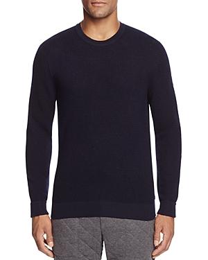 The Men's Store At Bloomingdale's Thermal Stitch Merino Wool Crewneck Sweater